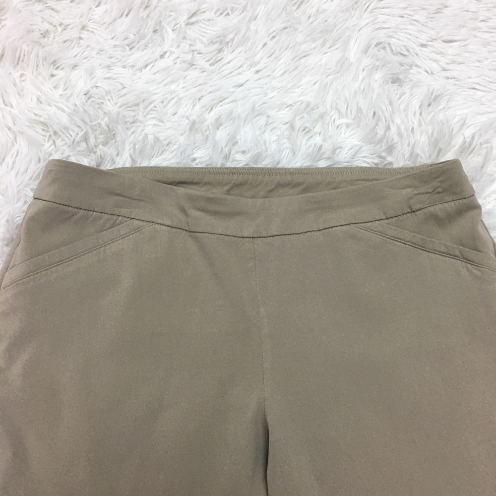 Kim Rogers Khaki Pull On Capris size 14P - Picture 4 of 6